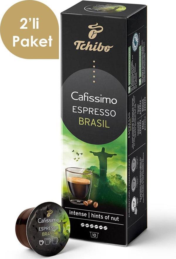 Tchibo Cafissimo Espresso Brasil 2X10 Adet Kapsül Kahve - Image 1