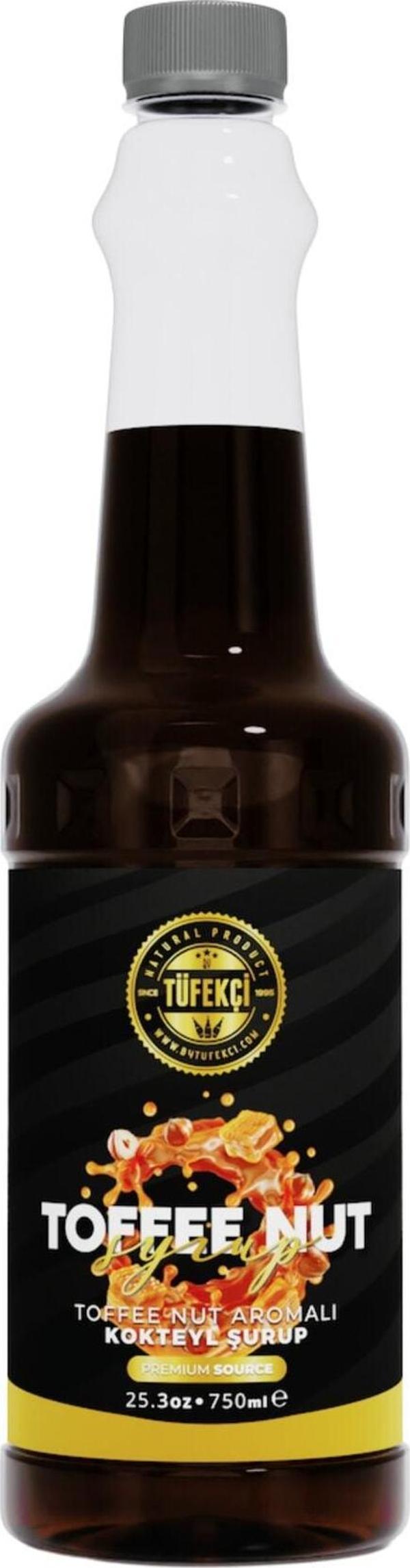 By Tüfekçi Fındık Karamel ( Toffe Nut) Aromalı Kokteyl Şurubu 75 Cl - Image 1