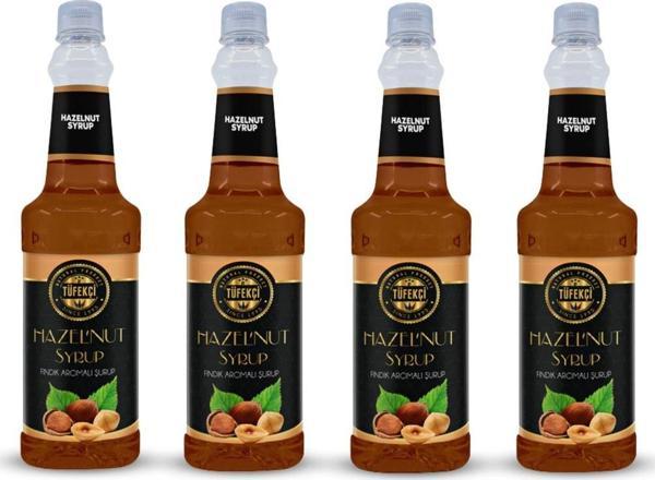 By Tüfekçi Fındık Şurup 750Ml 4Lü Avantajlı Paket - Image 1