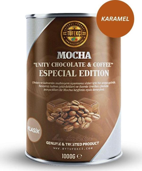 By Tüfekçi Karamel (Caramel) Mocha Kahve Ve Çikolata Içerikli Içecek Tozu 1000 Gr - Image 1
