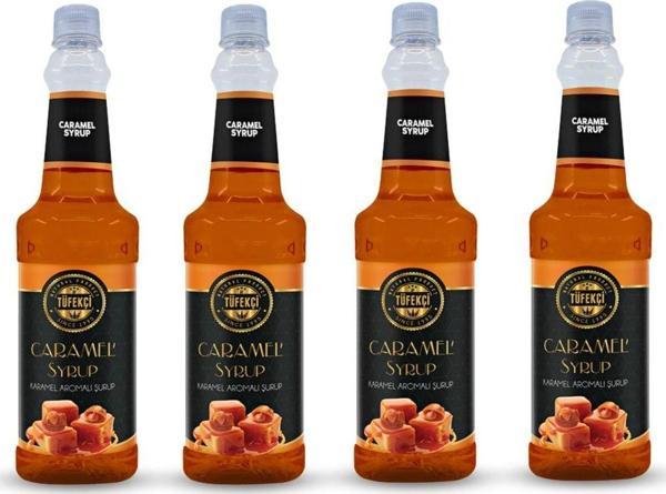 By Tüfekçi Karamel Şurup 750 Ml (4'Lü Avantajlı Paket) - Image 1