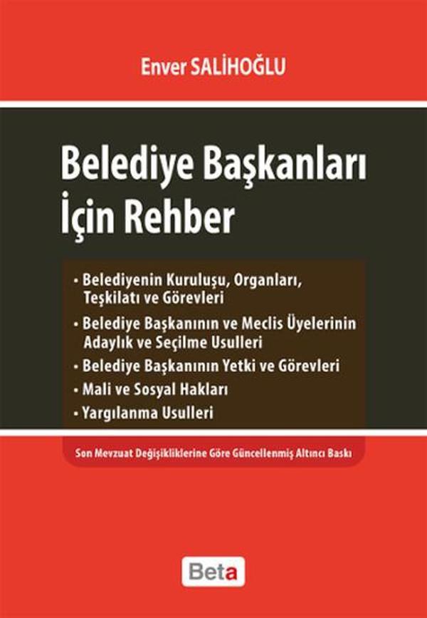 Belediye Başkanları İçin Rehber - Beta Yayınları - Image 1