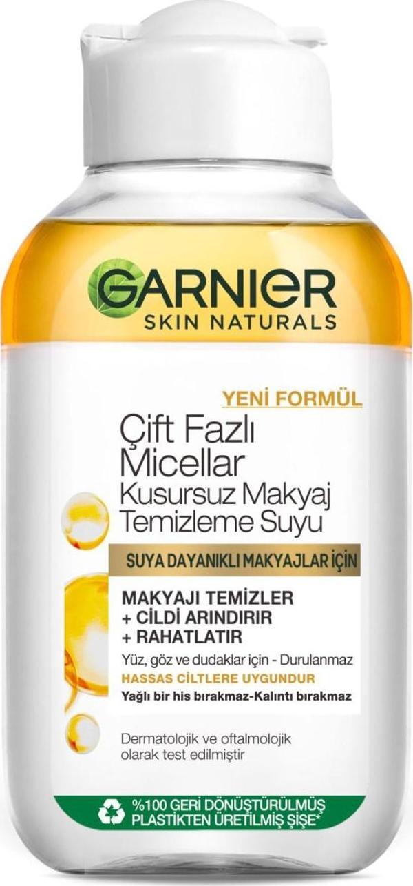 Garnier Çift Fazlı Micellar Kusursuz Makyaj Temizleme Suyu 100 ml - Image 1