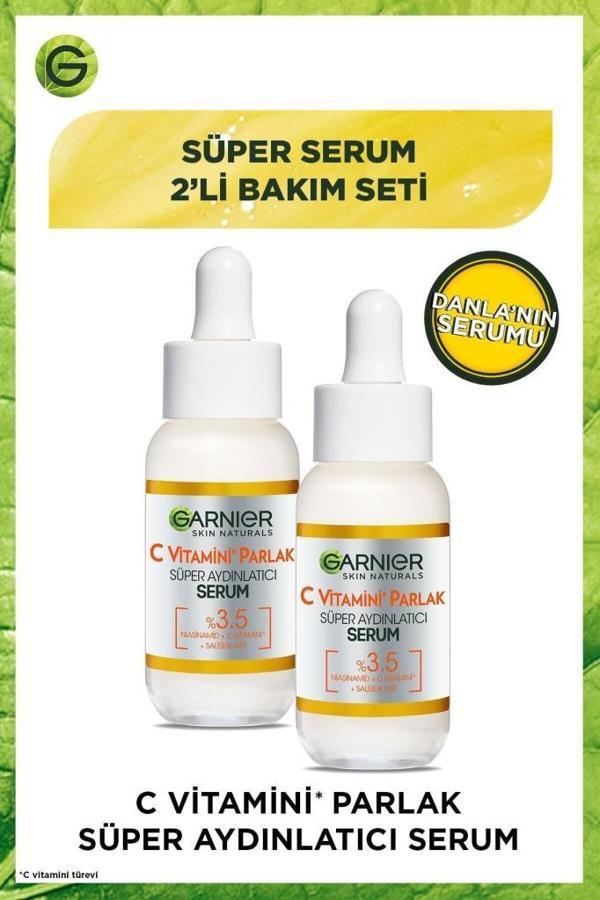Garnier C Vitamini Parlak Süper Aydınlatıcı Serum 30 ml 2'li Set - Image 1