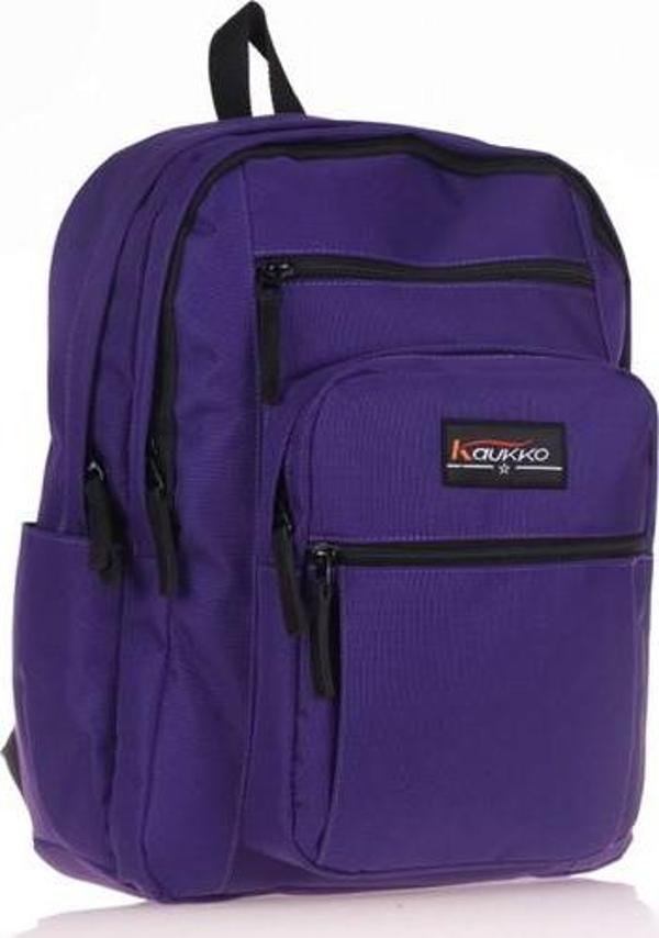 Kaukko Full Pocket Sırt Çantası (mor)krn-K1433 - Image 1