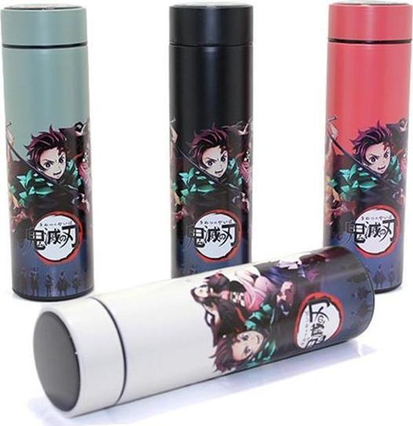 himarry 1 Adet Anime Baskılı Dijital Göstergeli Termos 500 ml - Image 1