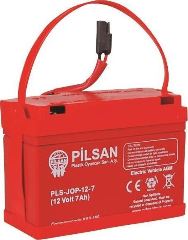 Pilsan 12 Volt 7 Amper Akü Kısa Kablo 12v 7ah orjinal akü - Image 1