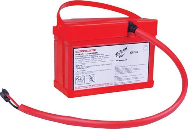 Pilsan 12 VOLT 7 AMPER AKÜLÜ ARABA AKÜSÜ 12 V 7 A ORJİNAL PİLSAN AKÜ - Image 1