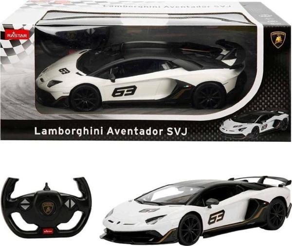 Rastar 1:14 Uzaktan Kumandalı Araba Lamborghini Aventador SVJ Işıklı Araba 34 Cm - Image 1