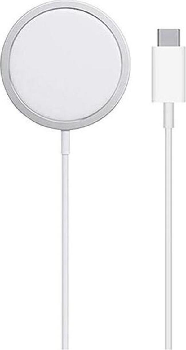 Sunix 15W USB-C Hızlı Manyetik Şarj Kablosu Beyaz MG-20 - Image 1