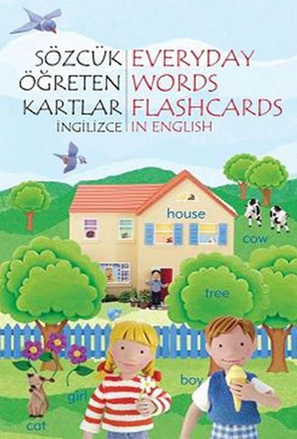 Sözcük Öğreten Kartlar - İngilizce - 1001 Çiçek - Image 1