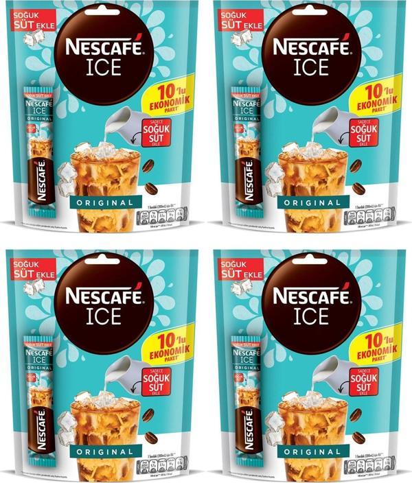 Nescafe Ice Original 10 lu x 4 Paket - Image 1