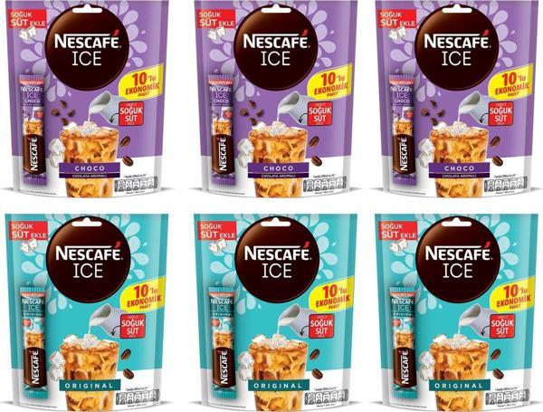 Nescafe Ice Original ve Choco 10 lu / 6 lı Karma Paket - Image 1