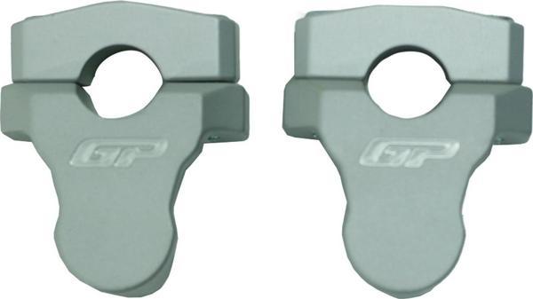 GP Kompozit Bajaj Dominar 250 / 400 2017-2024 Uyumlu Gidon Yükseltme 22mm Gri - Image 1