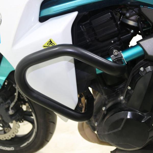 GP Kompozit CF Moto 400 NK / 650 NK 2017-2020 Uyumlu Motor Koruma Demiri Siyah - Image 1
