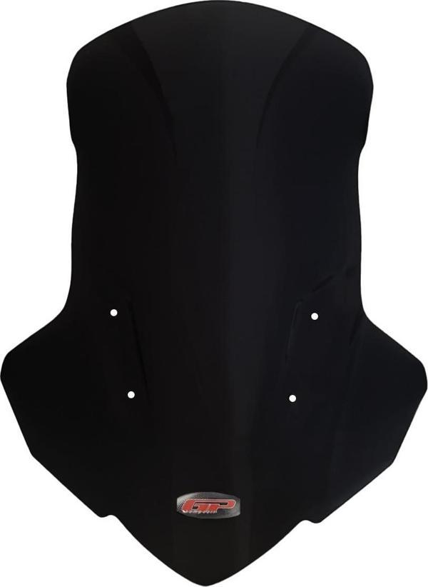 GP Kompozit Honda VFR800 2015-2016 Uyumlu Ön Cam Siyah - Image 1