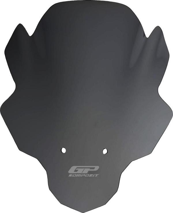 GP Kompozit Kawasaki Z 250 SL 2015-2018 Uyumlu Ön Cam Füme - Image 1