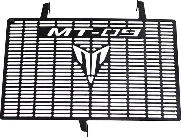 GP Kompozit Yamaha MT-09 2013-2016 Uyumlu Radyatör Koruma Siyah - Image 1