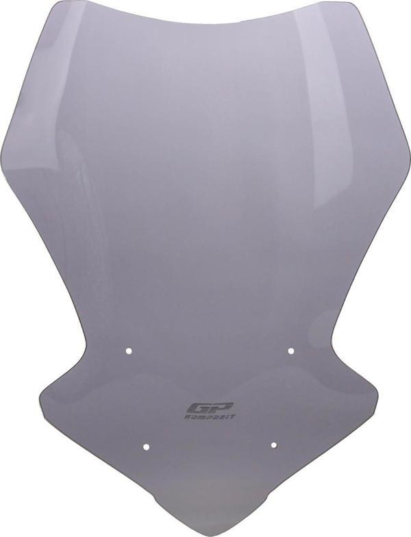 GP Kompozit Yamaha MT-09 Tracer 2018-2020 Uyumlu Ön Cam Füme - Image 1