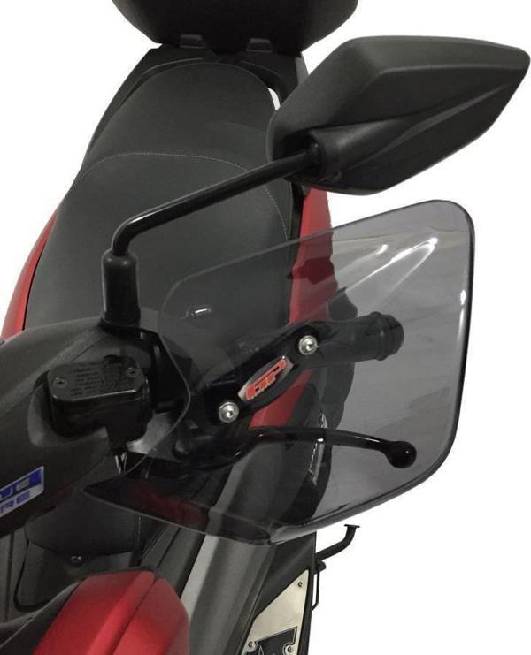 GP Kompozit Yamaha NMAX 125 / 155 2015-2022 Uyumlu Elcik Koruma Şeffaf - Image 1