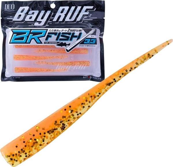 Duo Bay Ruf BR Fish 3.3 Silikon Kuyruk 8.3 cm S040 Orange Gold (7 Adet) - Image 1