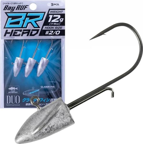 Duo Bay Ruf BR Head Jighead 12gr #2/0 (3 Adet) - Image 1