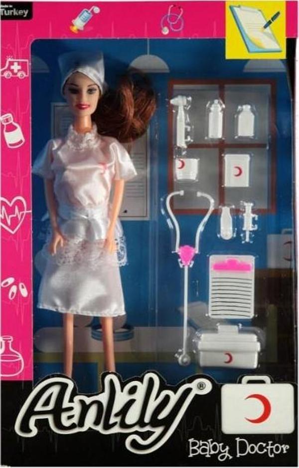 Oydaş Oyuncak 2282 Anlily Kutuda Doktor Bebek Oyuncak - Image 1