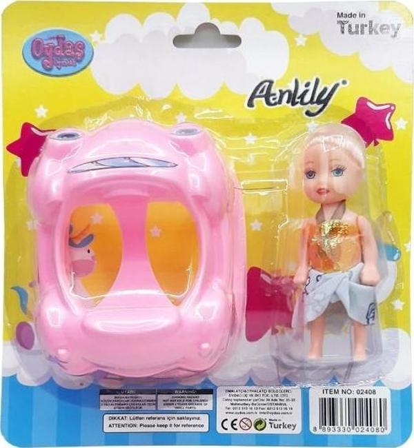 Oydaş Oyuncak 2408 Anlily Kartela Yürüteçli Bebek Oyuncak - Image 1