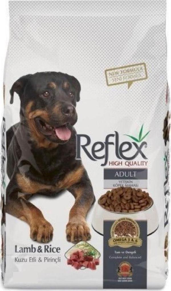 Reflex Kuzu Etli Yetişkin Köpek Maması 15 kg - Image 1