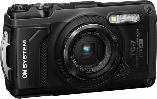 OM System Tough TG-7 Sualtı Fotoğraf Makinesı (Siyah) - Image 1