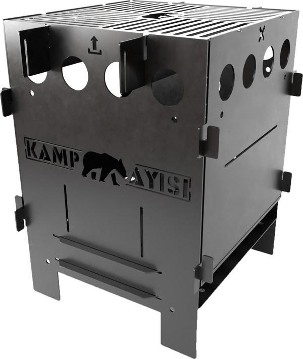Kamp Ayısı Pyro™ Ateş Kutusu: Portatif ve Katlanır Çok Yakıtlı Taşıma Çantalı Kamp Ocağı - Image 1