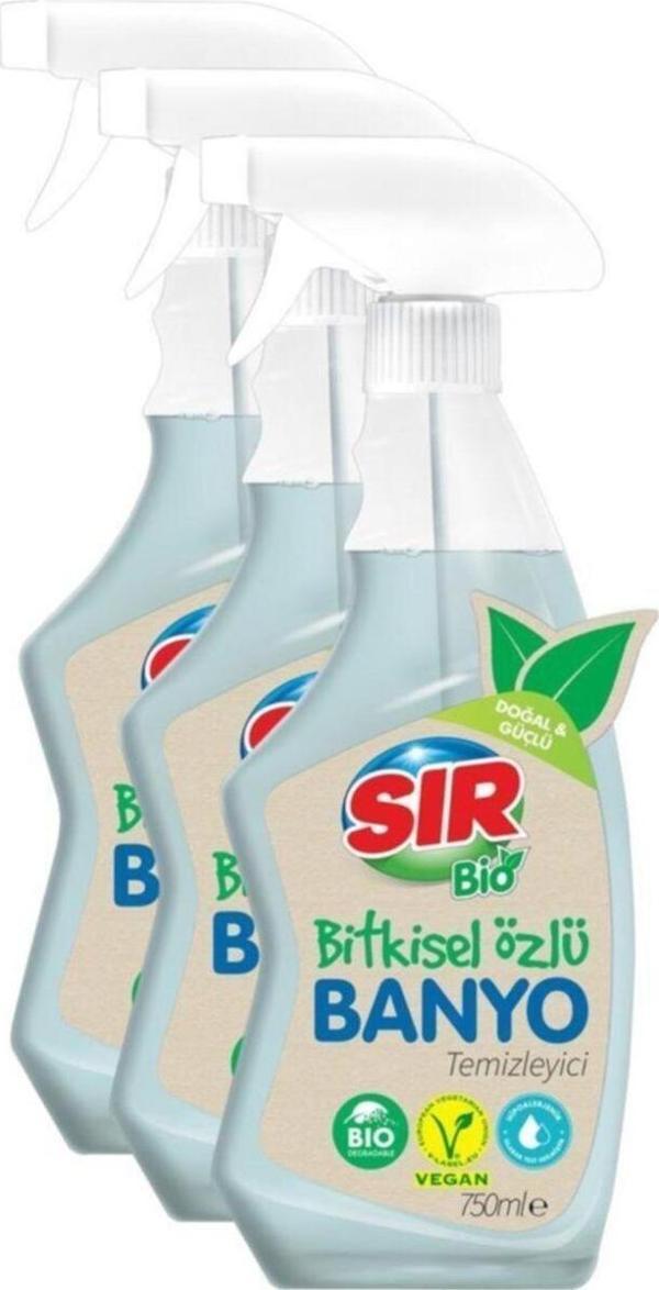 Bio Bitkisel Özlü Banyo Temizleyici 3 X 750 ml - Image 1