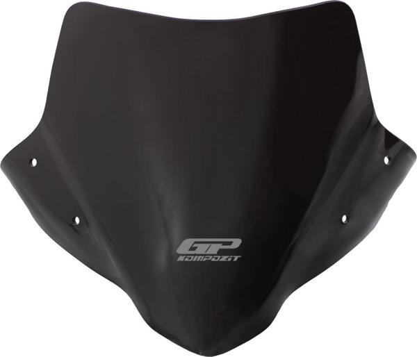 GP Kompozit Honda CB650F 2014-2020 Uyumlu Kısa Ön Cam Siyah - Image 1