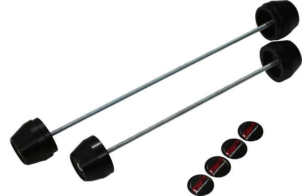 GP Kompozit Honda CBR600RR 2007-2012 Uyumlu Aks Koruma Takozu Siyah - Image 1