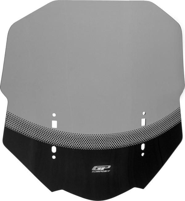 GP Kompozit Honda Gold Wing / Bagger 2018-2023 Uyumlu Baskılı Ön Cam Füme - Image 1