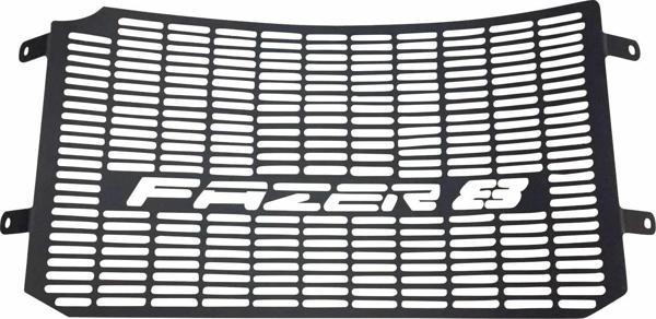 GP Kompozit Yamaha Fazer 8 2011-2016 Uyumlu Radyatör Koruma Siyah - Image 1