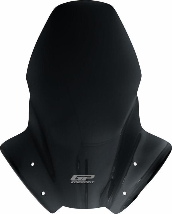 GP Kompozit Yamaha MT-07 2014-2017 Uyumlu Ön Tur Camı Siyah - Image 1