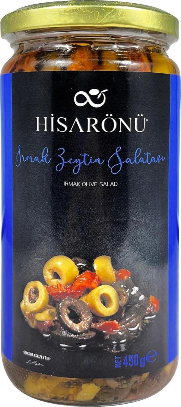 Hisarönü Irmak Yeşil Zeytin Salatası 450 g ℮ - Image 1