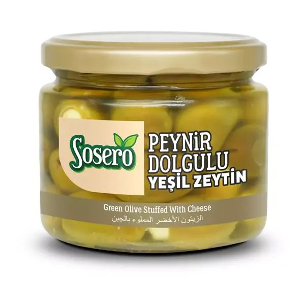 Sosero Peynir Dolgulu Yeşil Zeytin 290 g ℮ - Image 1