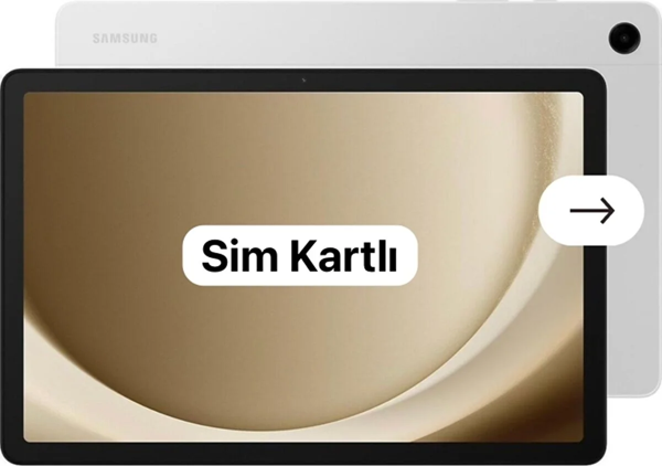 Samsung Galaxy Tab A9 Plus lte Sm-X218 Gümüş 128 GB 11" Tablet - Image 1