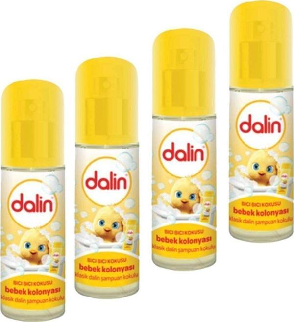 Dalin Bıcı Bıcı Bebek Kolonyası 100 Ml X 4 Adet - Image 1