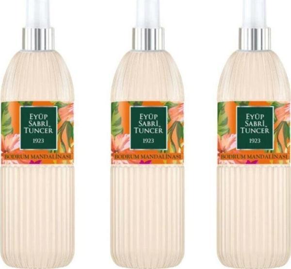 Eyüp Sabri Tuncer Bodrum Mandalinası 150 Ml Sprey Kolonya - Pet Şişe 3 Adet - Image 1