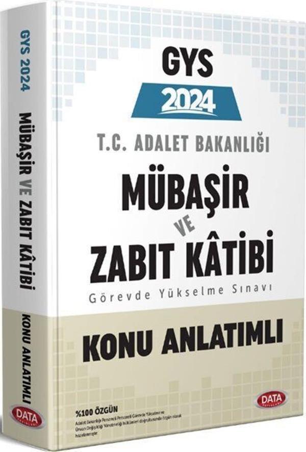 Adalet Bakanlığı GYS Mübaşir ve Zabıt Katibi Konu Anlatımlı Soru Bankası - Data Yayınları - Image 1