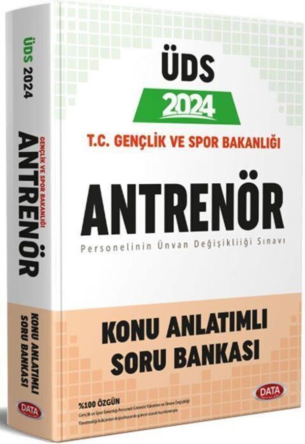 2024 ÜDS T.C. Gençlik ve Spor Bakanlığı Antrenör Konu Anlatımlı Soru Bankası - Data Yayınları - Image 1