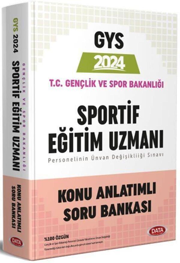 Gençlik ve Spor Bakanlığı Sportif Eğitim Uzmanı GYS Hazırlık Konu Anlatımlı Soru Bankası - Data Yayınları - Image 1