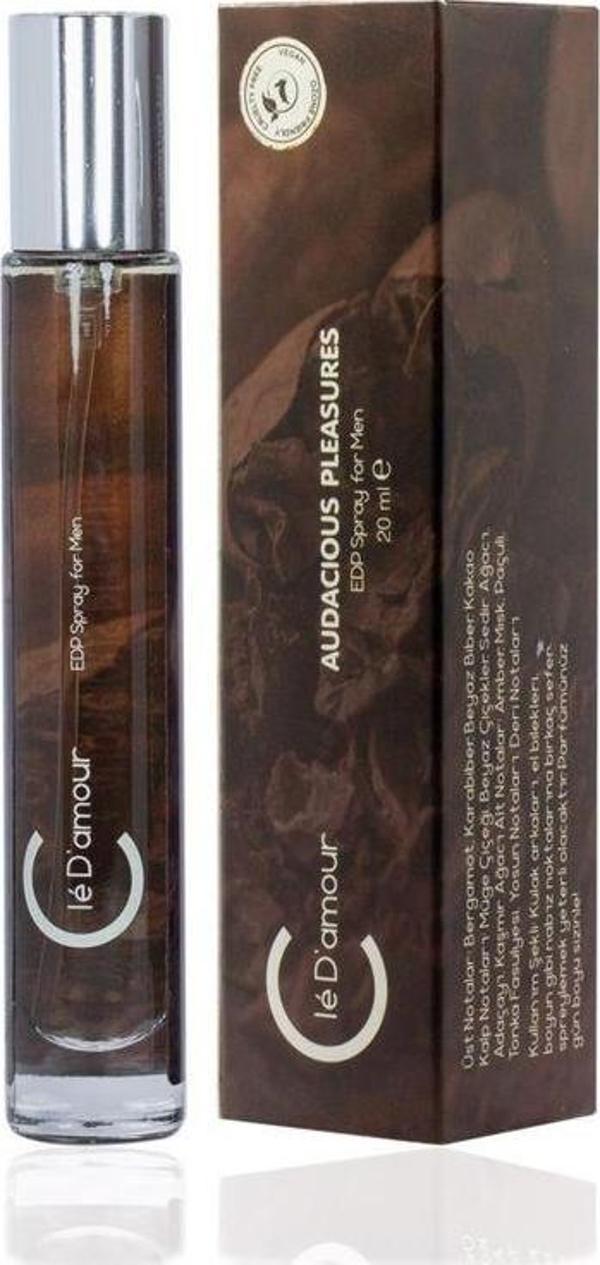 Audacious Pleasures (Fougère/Aromatik) Men - Erkek Parfüm 20 ml - Vegan - Image 1