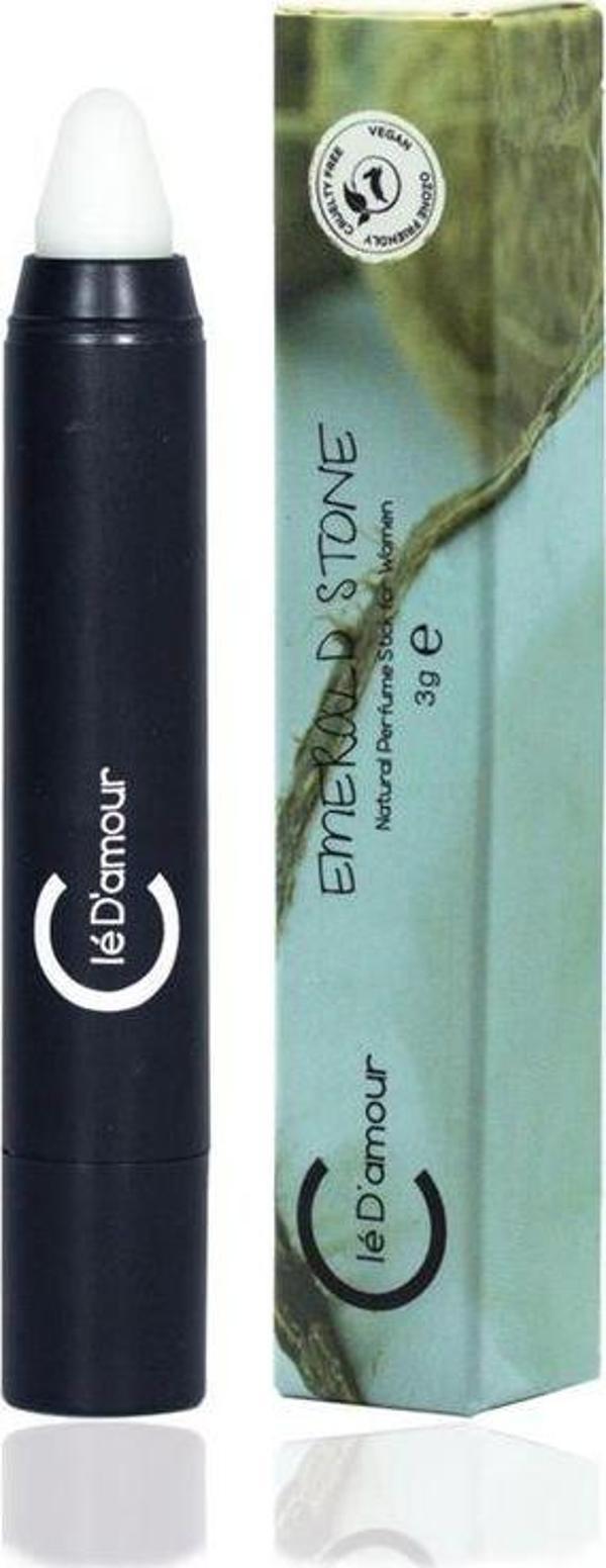 Emerald Stone (Gurme/Çiçeksi) Women - Kadın Stick Parfüm 3 gr - Vegan - Image 1