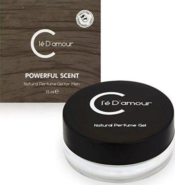 Powerful Scent (Aromatik/Odunsu) Men - Erkek Jel Parfüm 15 ml - Vegan - Image 1