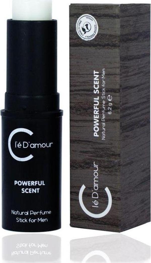 Powerful Scent (Aromatik/Odunsu) Men - Erkek Stick Parfüm 6.2 gr - Vegan - Image 1