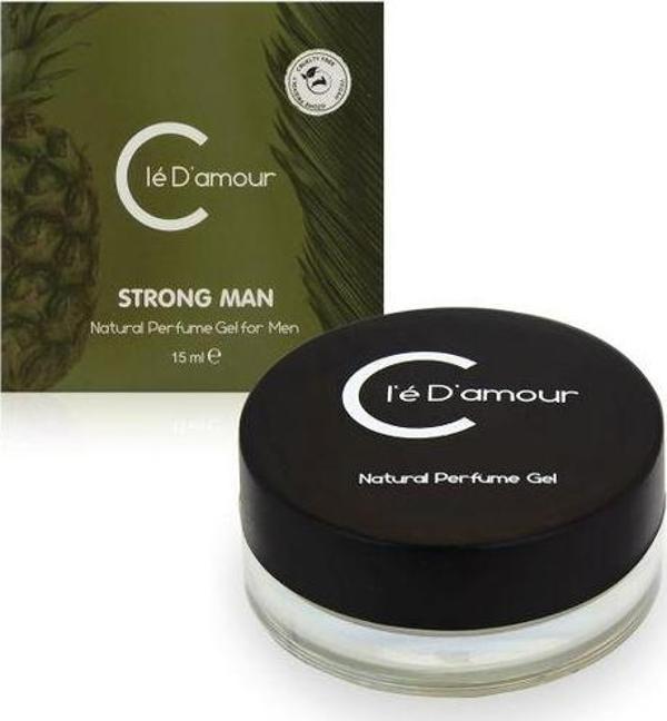 Strong Man (Fougére/Aromatik) Men - Erkek Jel Parfüm 15 ml - Vegan - Image 1